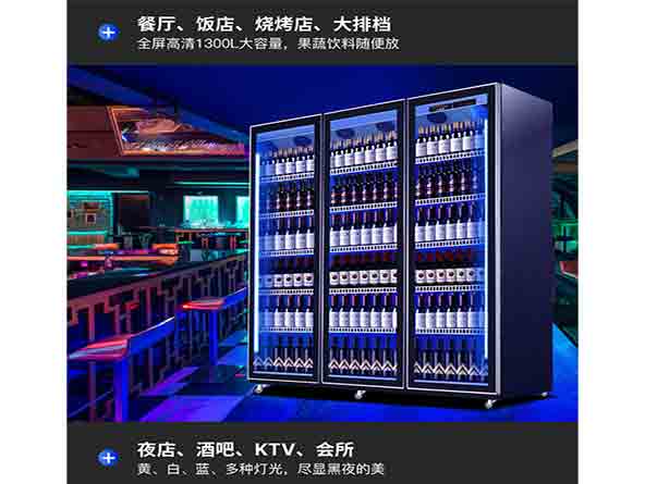 啤酒、飲料展示冷柜